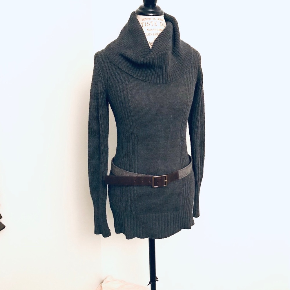 H&M Charcoal Sweater Dress